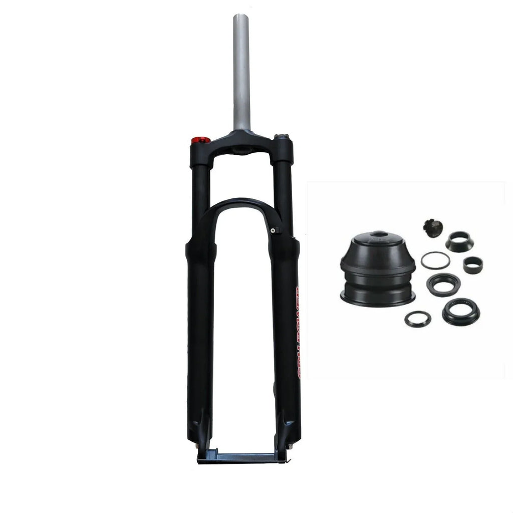 26" CDH Lockout Bicycle Manual Headset, Aluminum MTB Fork Fork Bike & Suspension