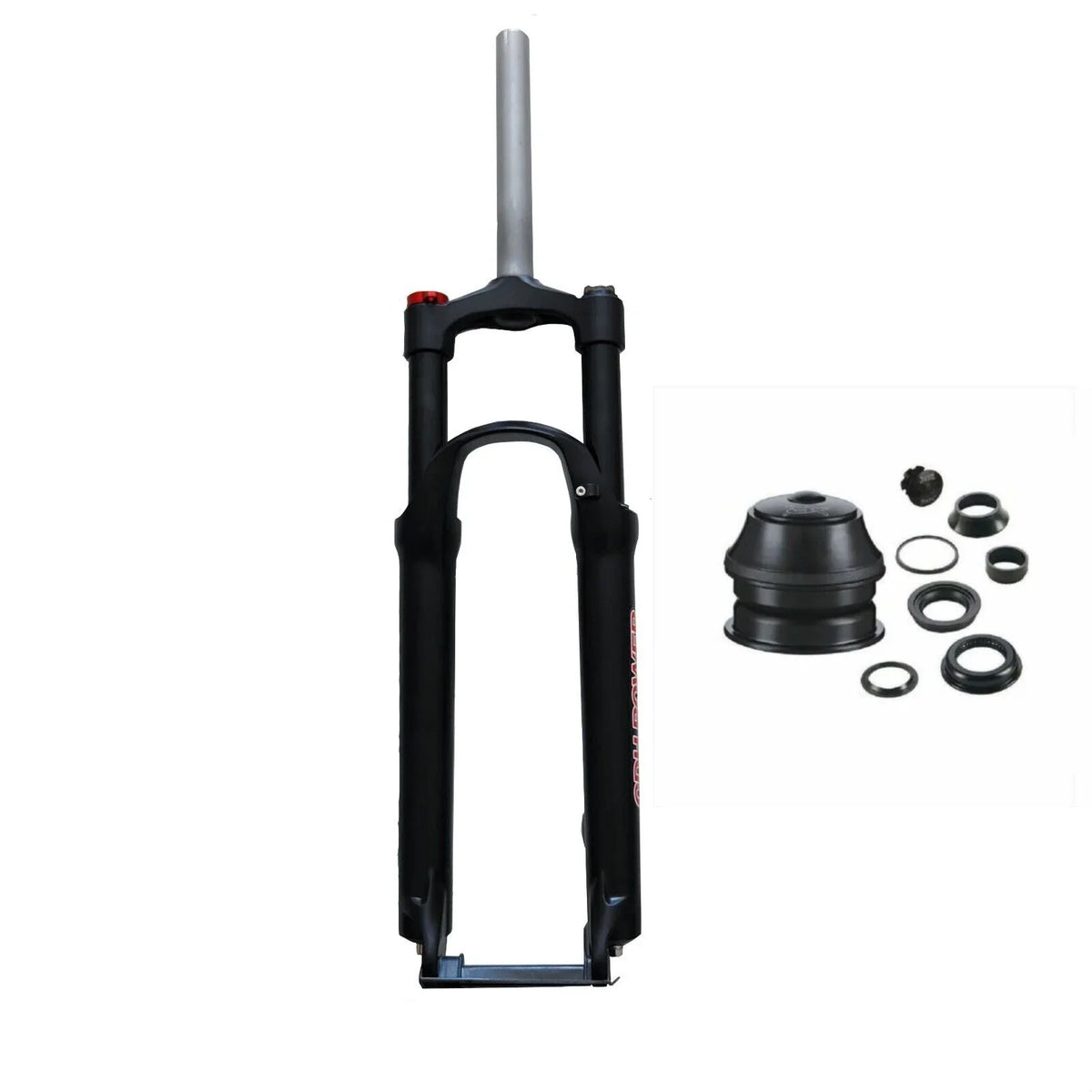 26" CDH Lockout Bicycle Manual Headset, Aluminum MTB Fork Fork Bike & Suspension