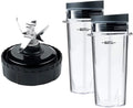 BL780 16 oz Nutri Fins Blade Assembly Set 6 2 BL770 inch) Parts BL660 (3.35 Cup Replacement Blender Pack and for Enbizio for Ninja
