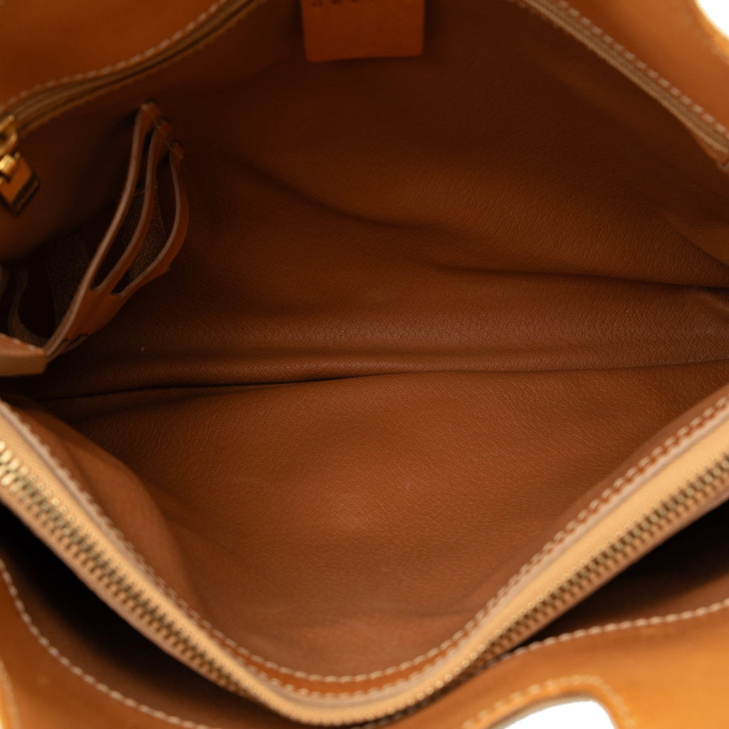 Bag Macadam Authenticated Celine Coated Pre-Owned Tote Canvas (Good) Brown Unisex Fabric