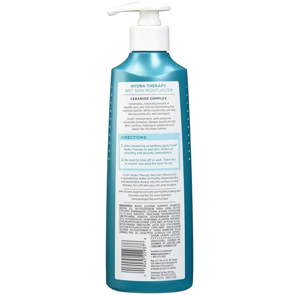 oz Curel 4 Pack Wet Therapy 12 - Hydra Moisturizer Skin