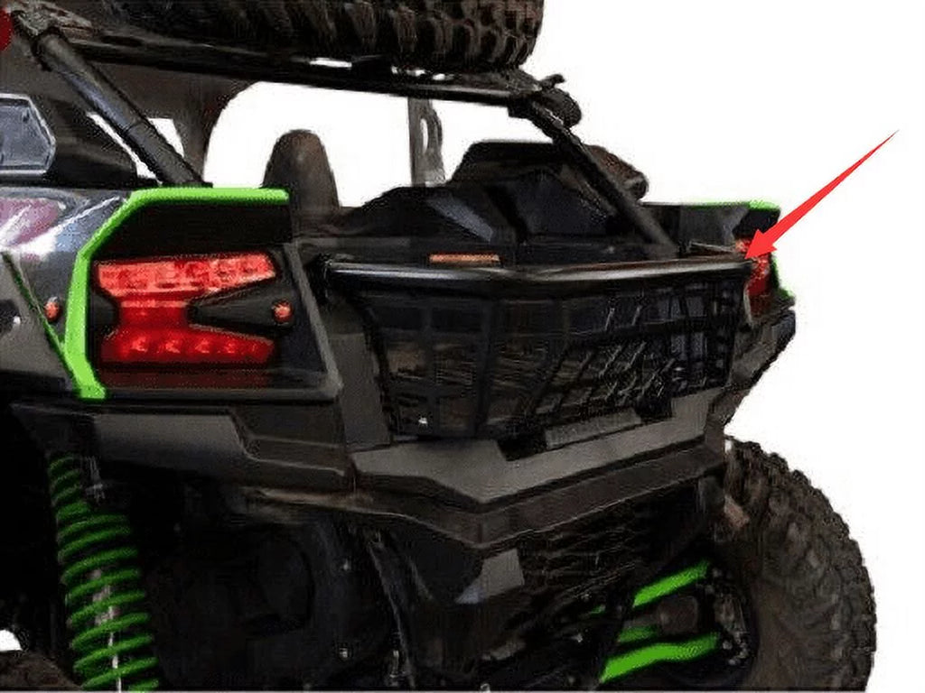 Kawasaki Steel 21 Teryx for Tailgate 22 Coated Black Powder Enclosure 20 1000 Bed Kojem Barricade KRX Rack Luggage 23 Cargo