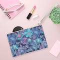 Bag Fusion Clutch Navy, Floral Purple, White