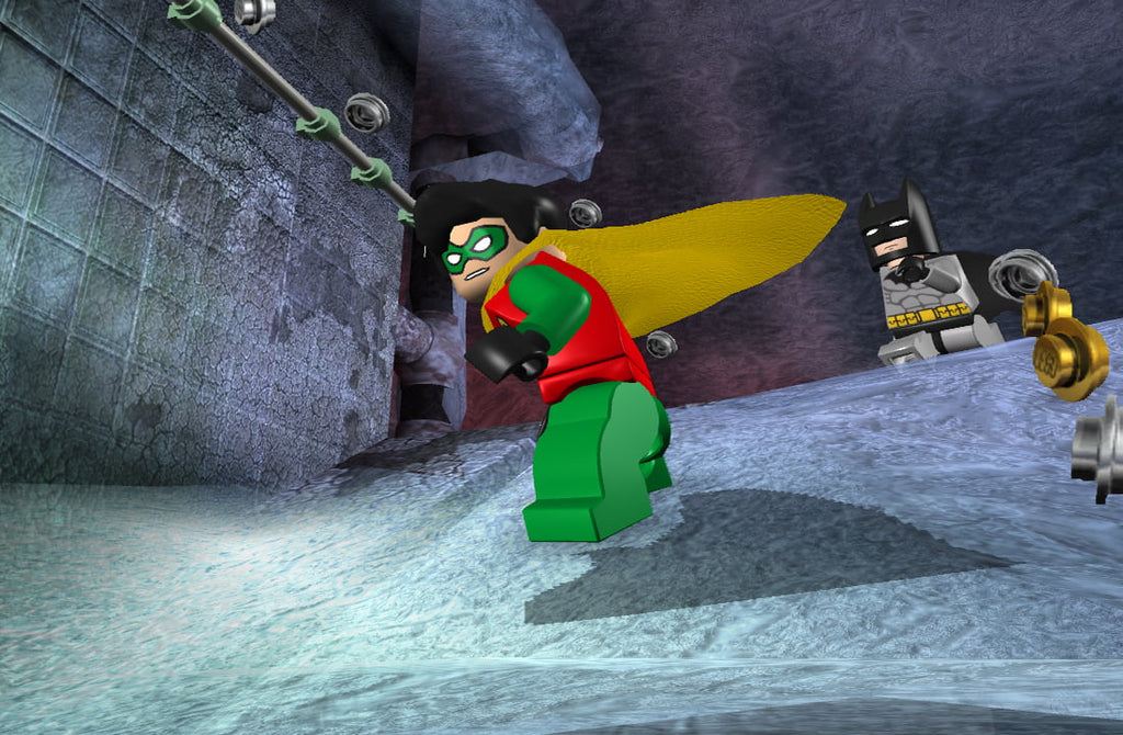 3 Playstation Shield Batman Silver LEGO Pack - Combo -
