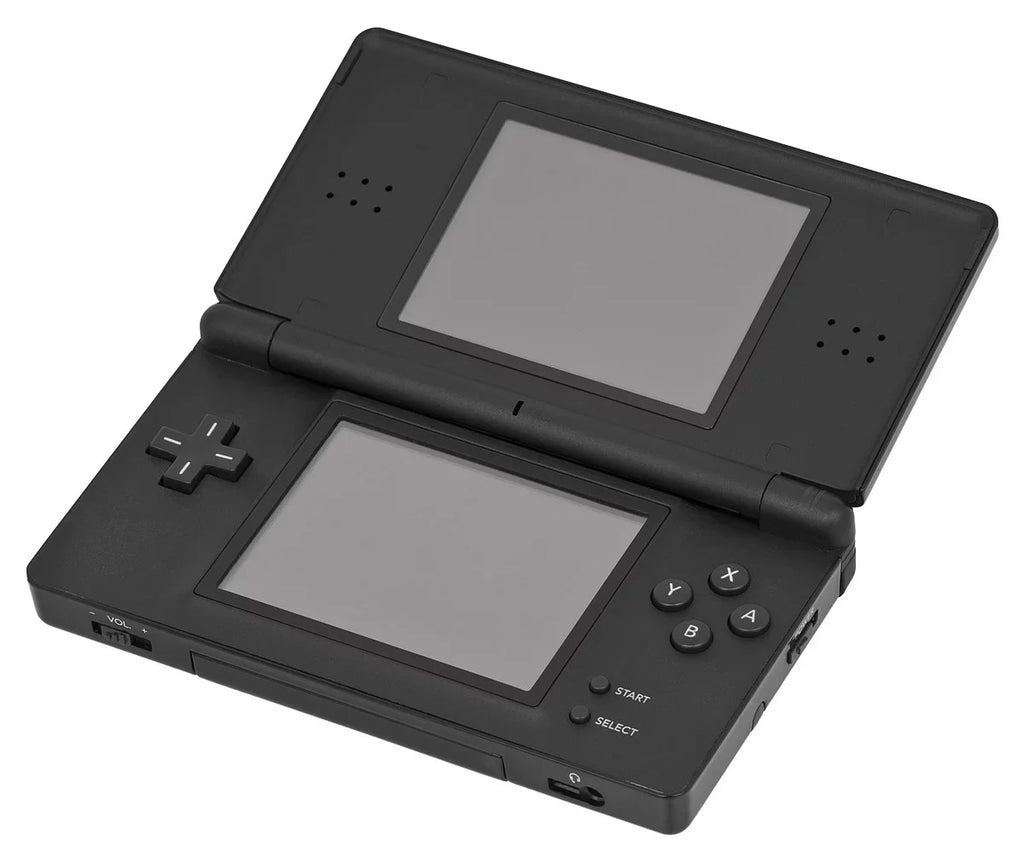 Lite Charger (Refurbished) Video Cobalt Nintendo DS with Console Restored Stylus Black and Game