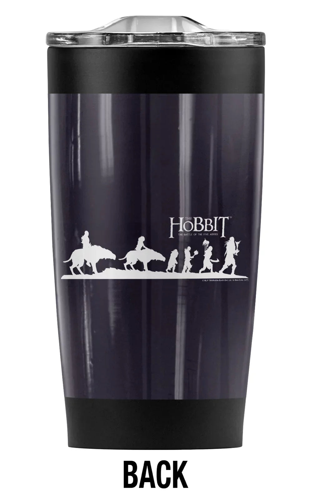 with Leakproof Hot Vacuum Tumbler oz Beverages Insulated Mug/Cup, & The | Travel Drinks Sliding 20 Steel Lid for Stainless Company Double Hobbit/Orc Cold Great and Coffee Wall