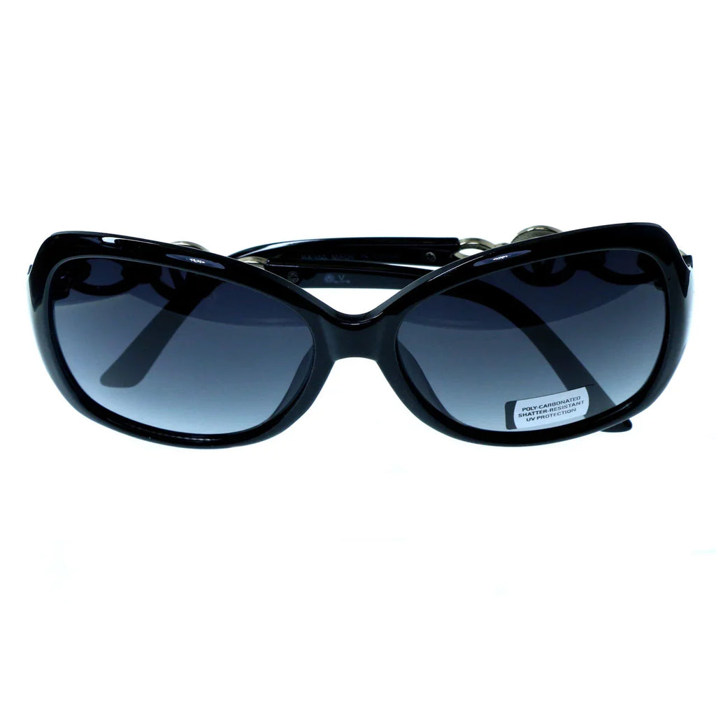 UV Resistant Lens & Goggle-Sunglasses Mi Shatter Frame Poly Black protection Amore carbonate Black