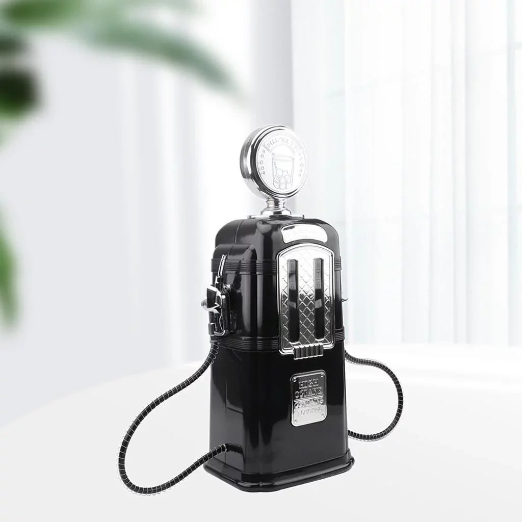 Dual Beverage Gas Station Gas Vodka Dispenser Pump Dispenser Black