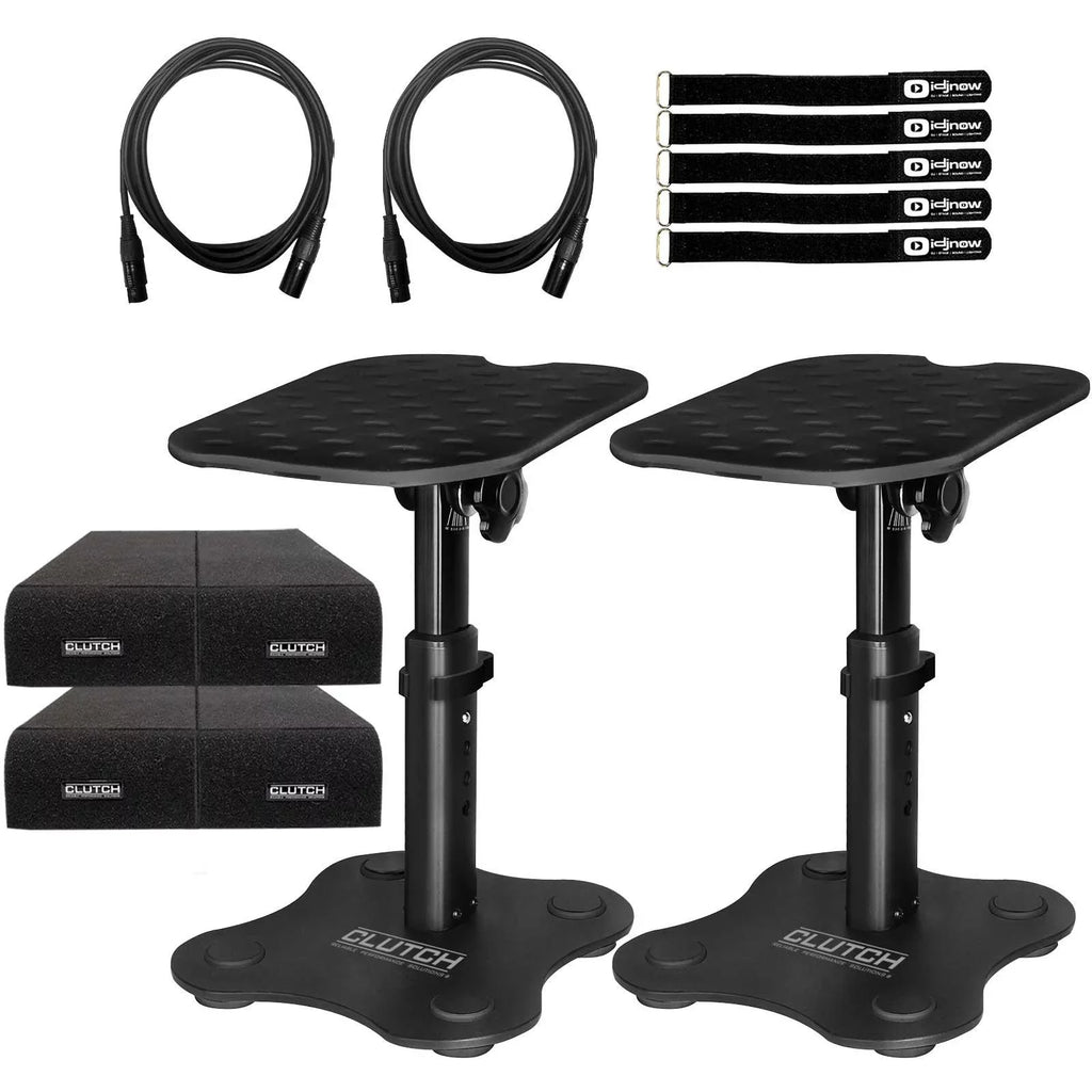 Monitor with Studio Studio Pads Stands Desktop Isolator CL-DMS250 Speaker Monitor Clutch