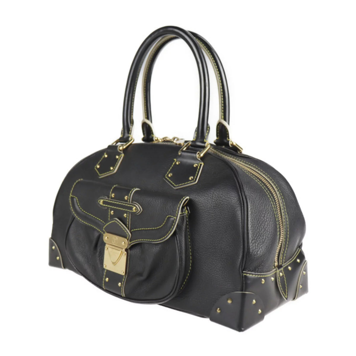 (Good) Pre-Owned Handbag Shoulder Louis Suhari Vuitton M91892 LOUIS VUITTON Leather Tote Noir Superbe
