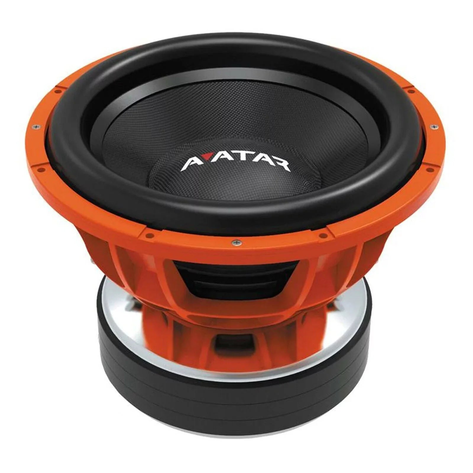 2-Ohm 7599 Car Orange Bass 15" Watts SVL-1547-D2 Subwoofer Avatar Audio Peak