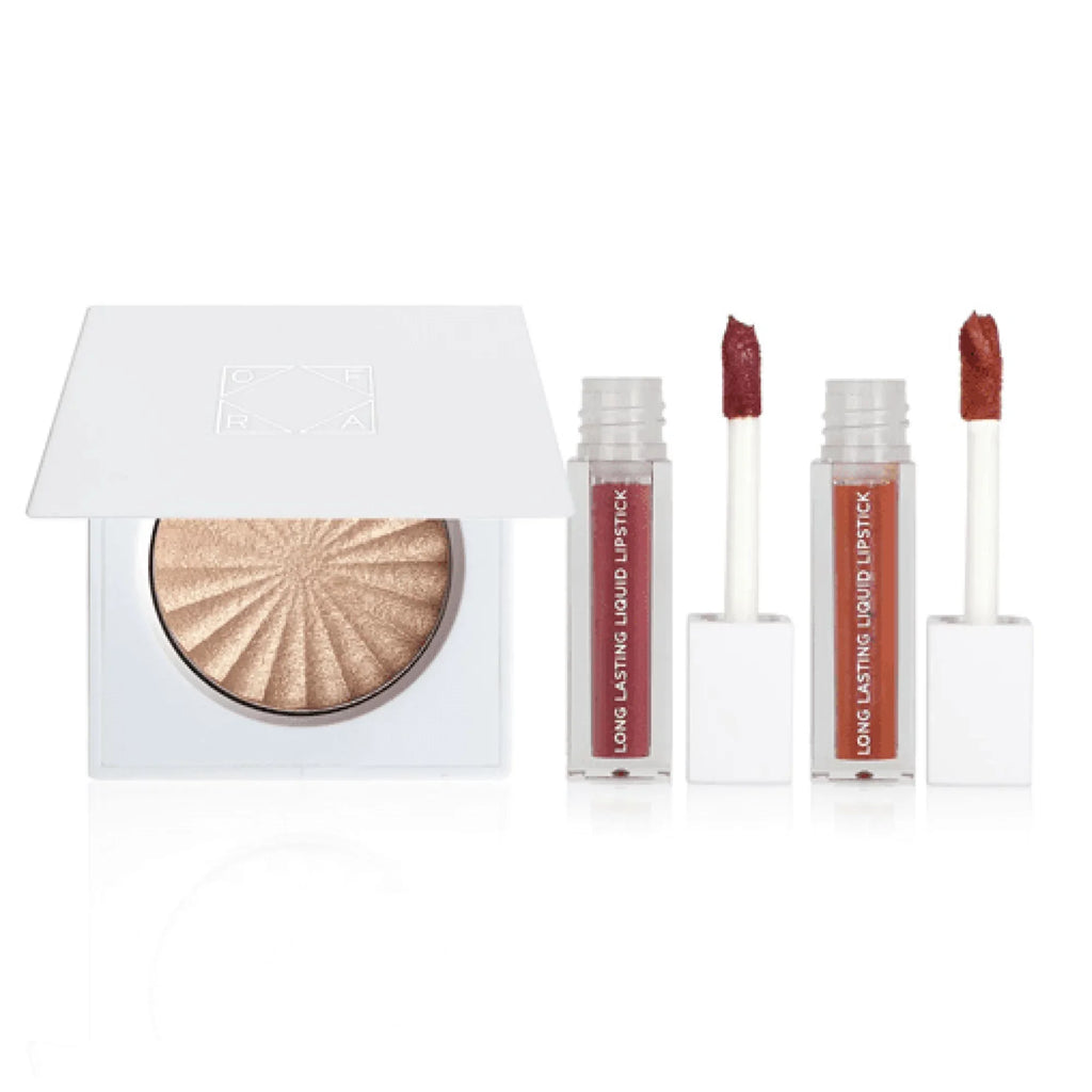 '- & Highlighter Holiday Heatwave Set piece OFRA 3 - Winter - Lipstick set