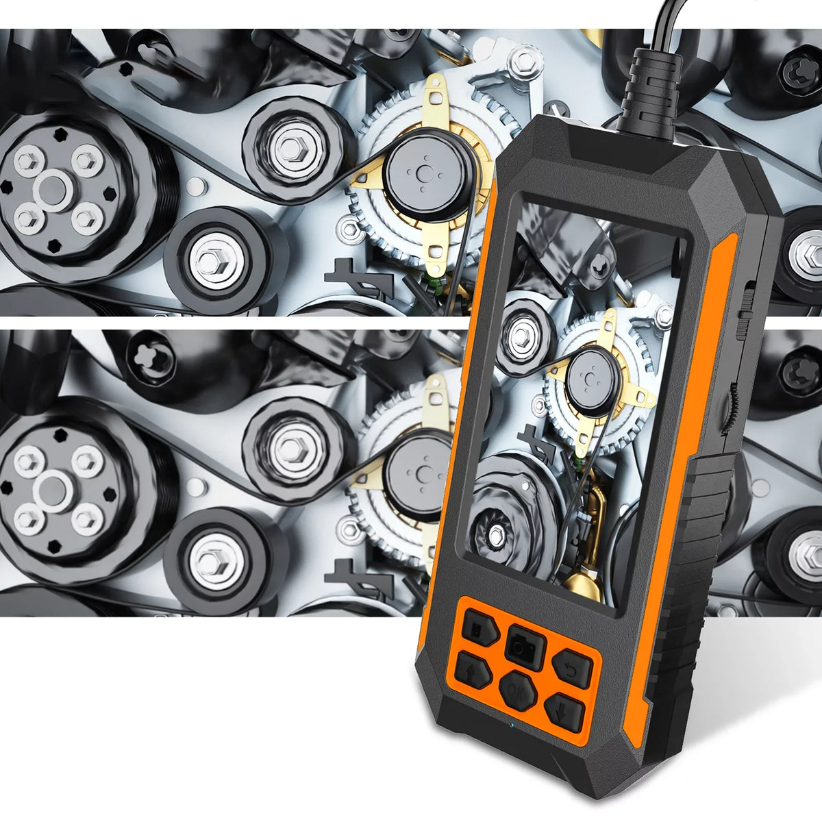 Camera * Waterproof Industrial Display IP68 IP68 5m 1080P/2592 inch Waterproof endoscope,1944P inch 8 inch Shinysix Camera Camera 4.5 Dual Display Camera 4.5 LED 1944P Camera Waterproof LED