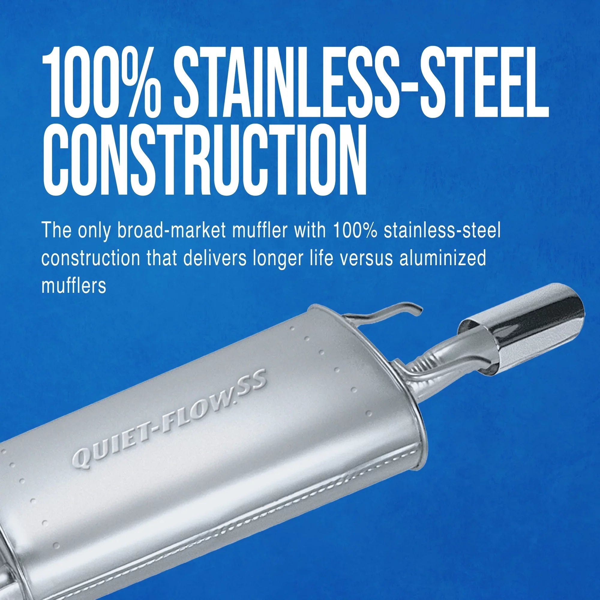 54845 MAZDA Walker SS Fits 5 Assembly Muffler Quiet-Flow Exhaust select: 2006-2010 Exhaust