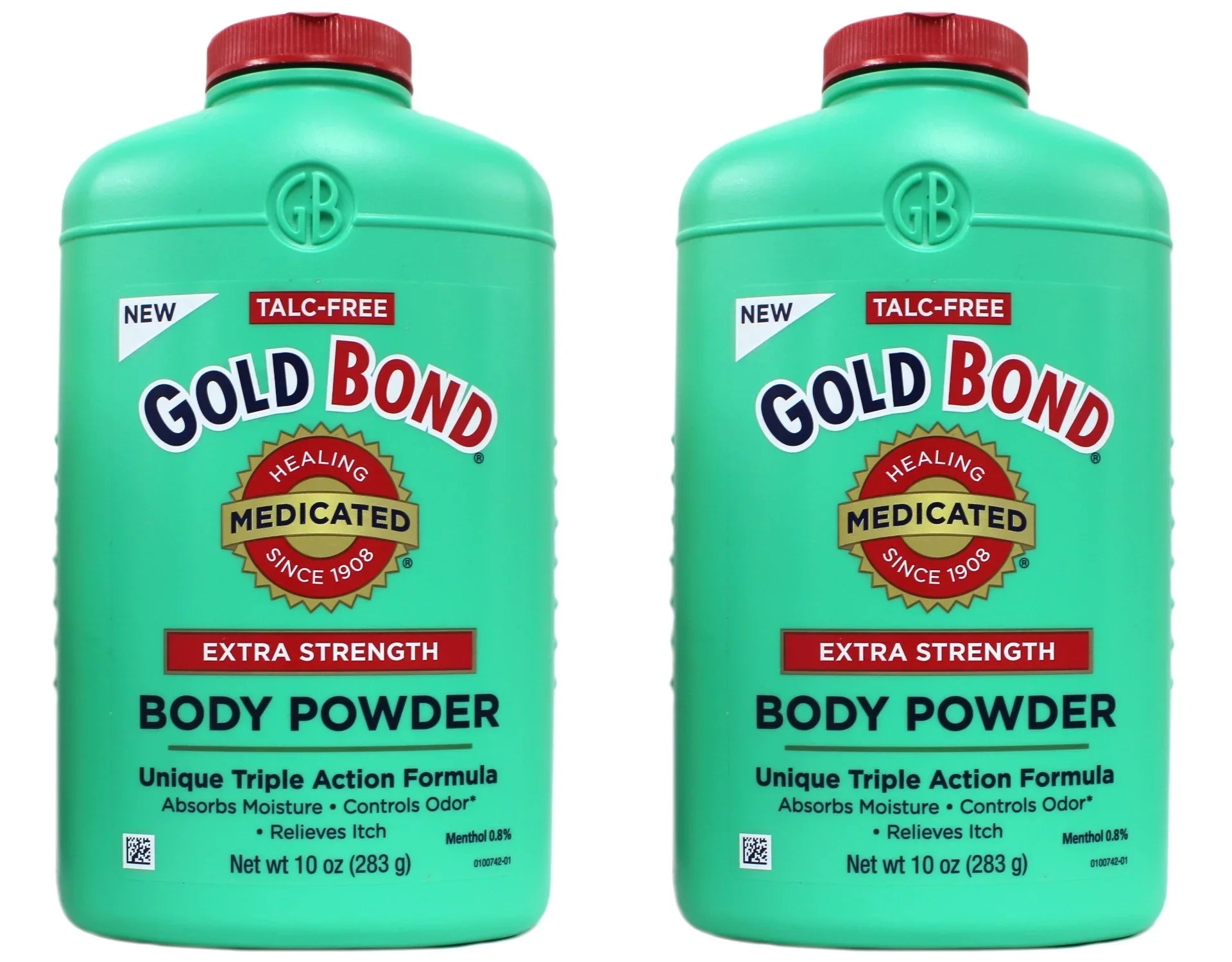 of Body Bond oz Powder 10 Strength Medicated (Pack 2) Gold Extra