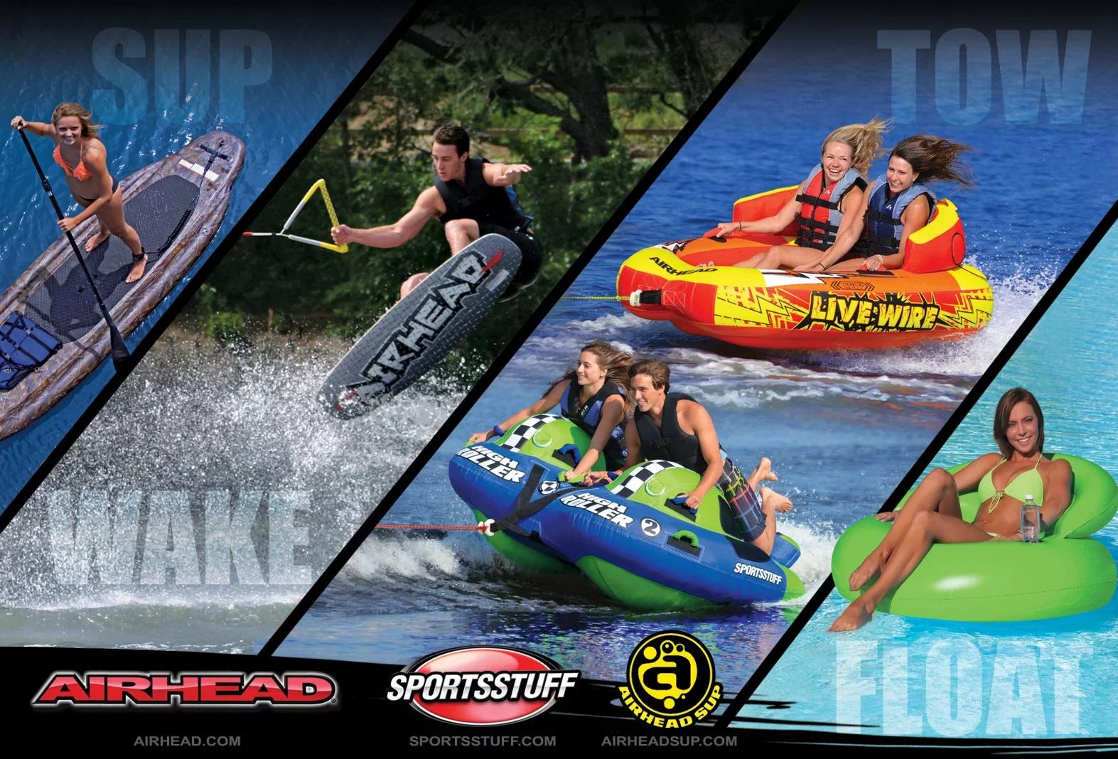 3 Paddle, Section Kayak,