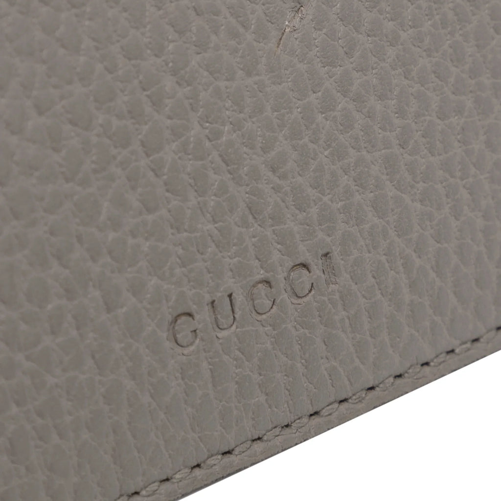 Unisex Pre-Owned Gray Dionysus Authenticated Bag (Good) Leather Small Shoulder Gucci Calf