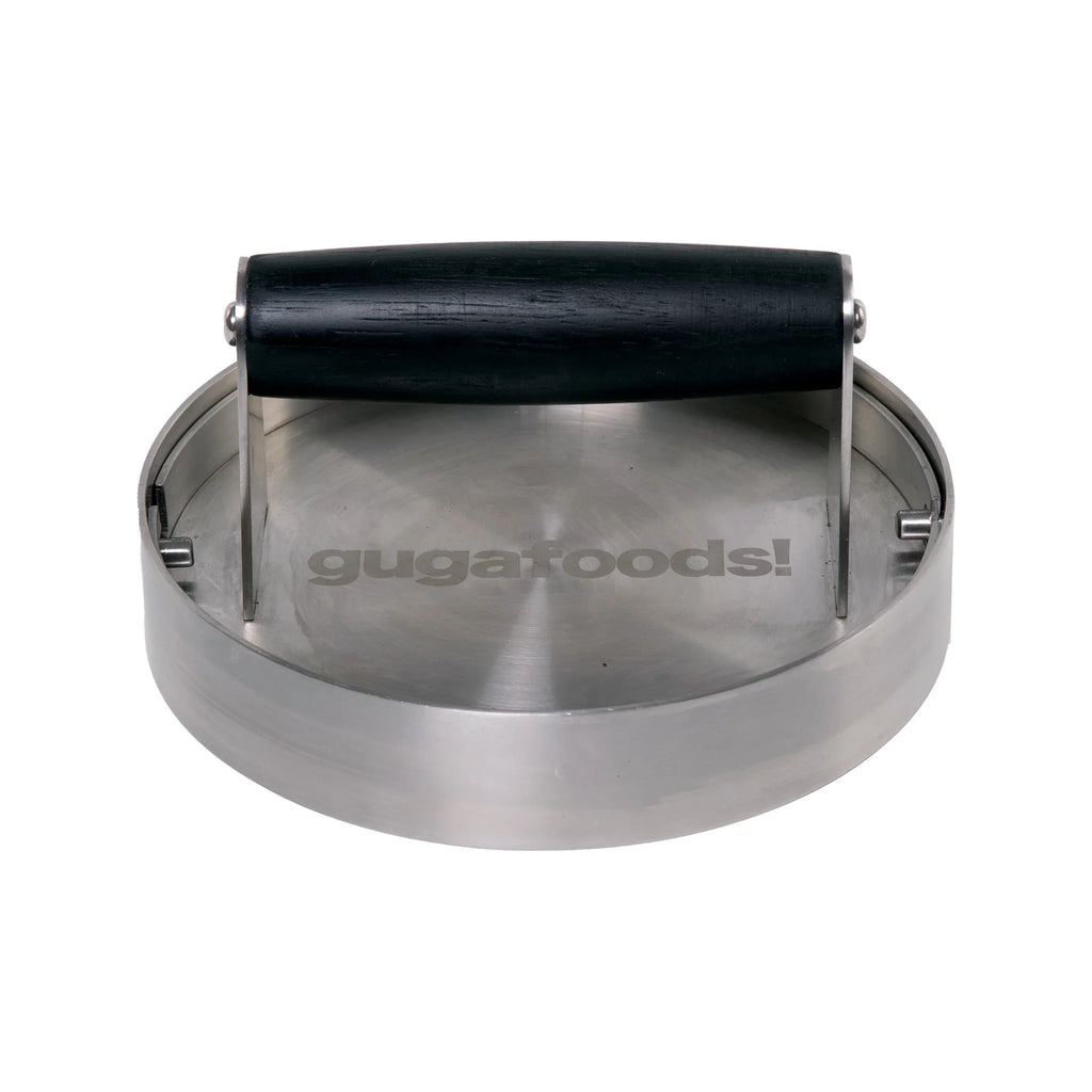 Maker, Patty Kit, Steel Burger Hamburger Foods Adjustable Guga Stainless Press Smashed