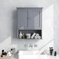 Wall Kitchen with Hanging Cabinet, Room, Cabinet Wall Cabinet Shelves, Bathroom Bathroom & Multipurpose Doors Cabinet, Wooden Medicine Bathroom Storage Living Mounted Grey Storage for