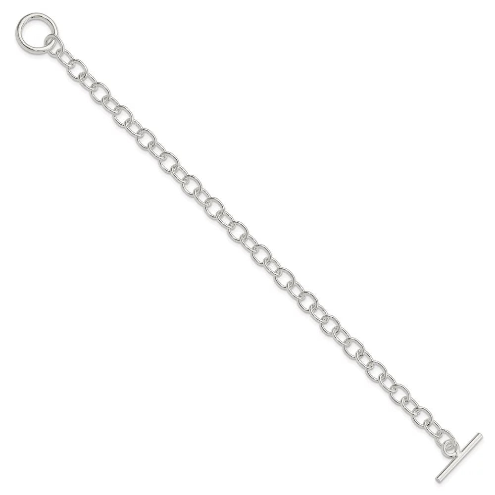 Bracelet Sterling Auriga Silver Toggle for Link Women Fancy 7.5 925 inch