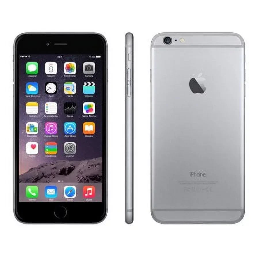 Apple GSM 6 - Plus Restored Gray Unlocked Space 16GB, iPhone (Refurbished)