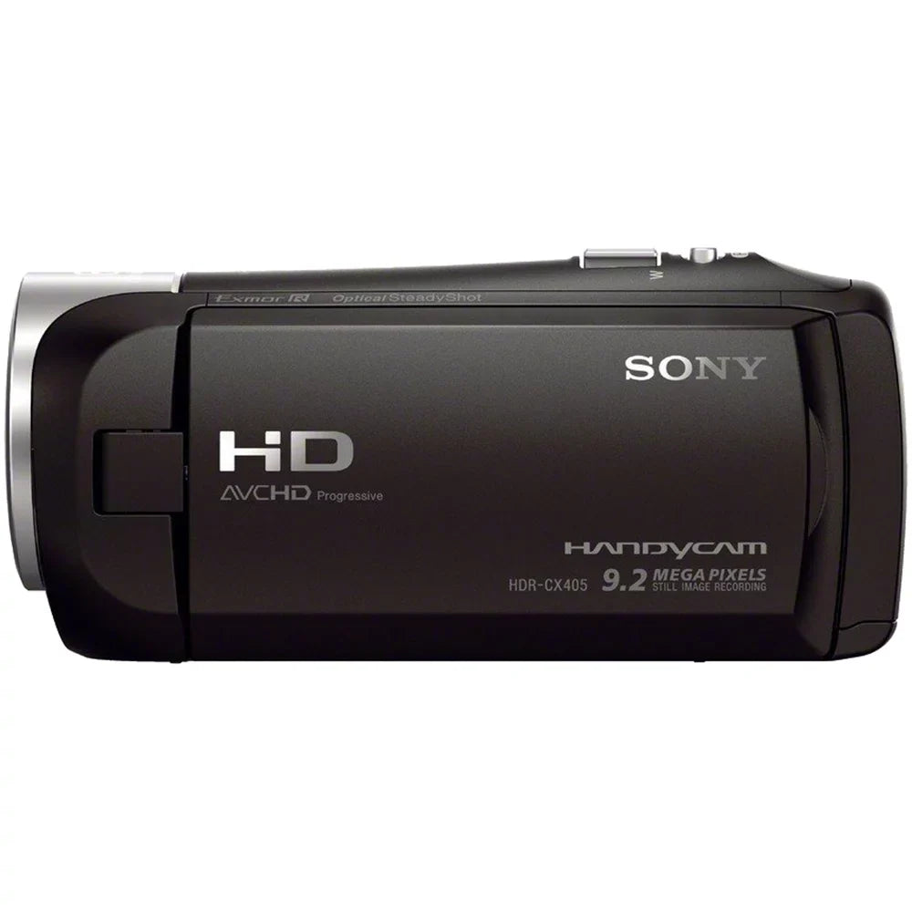 and HDMI More Recording Micro SD Video HD Cable Charger Card Battery with HDRCX405 Sony High Memory Spare Camcorder Bundle Handycam Speed