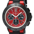Chronograph Ceramic Magnesium (Good) BF567466 Diagono Automatic Watch DG42SMCCH Pre-Owned BVLGARI