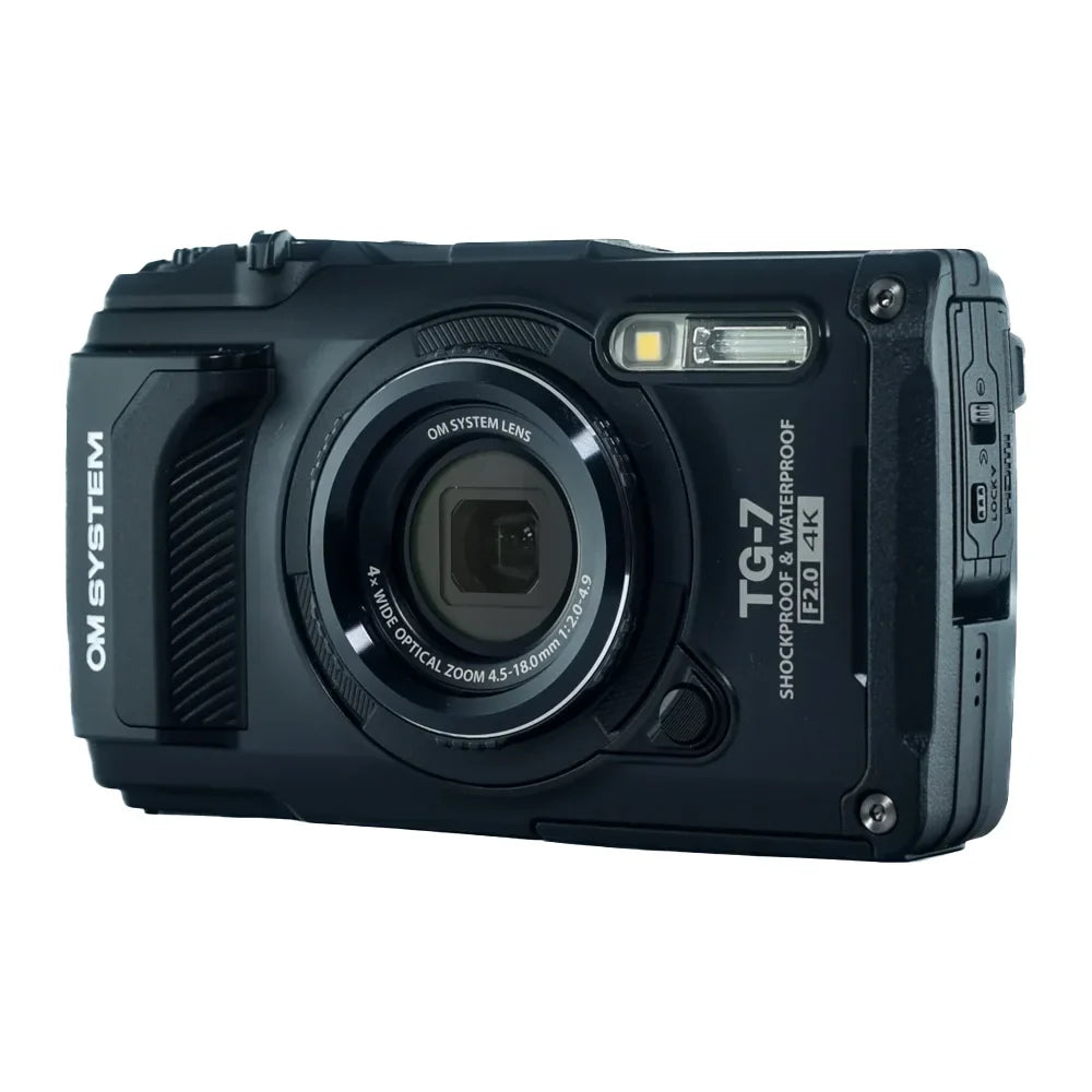 Tough Olympus Digital TG-7 Camera (Black) SYSTEM V110030BU000 OM