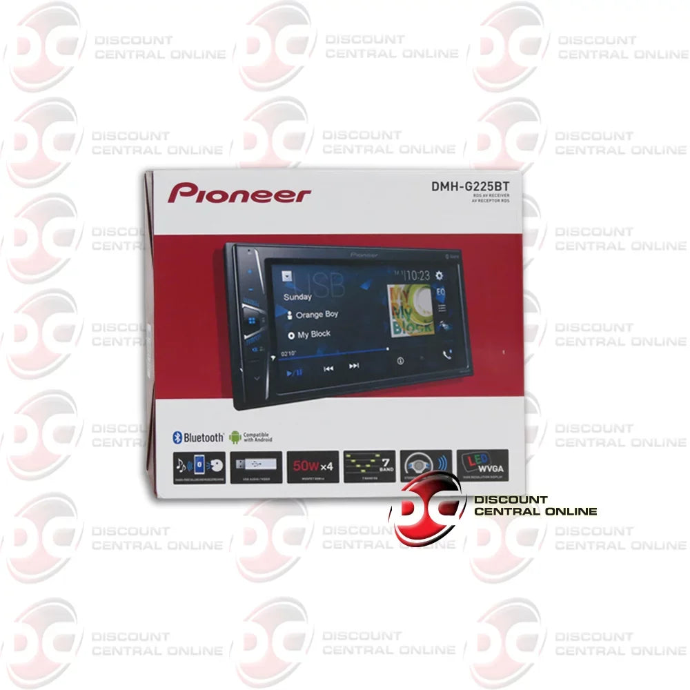 back-up 6.2" FL09CH Full camera stereo Car Digital Bluetooth Pioneer vision USB License + DiscountCentralOnline plate Remote 2-DIN with Touchscreen Media Night Waterproof