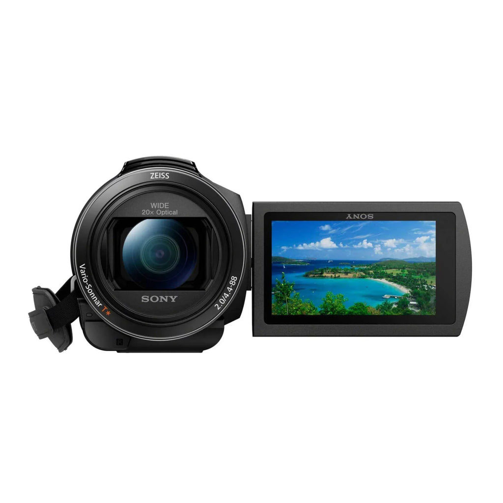Accessory Bundle and Bag, Sony Camcorder UHD Tripod FDR-AX43 4K Handyman with