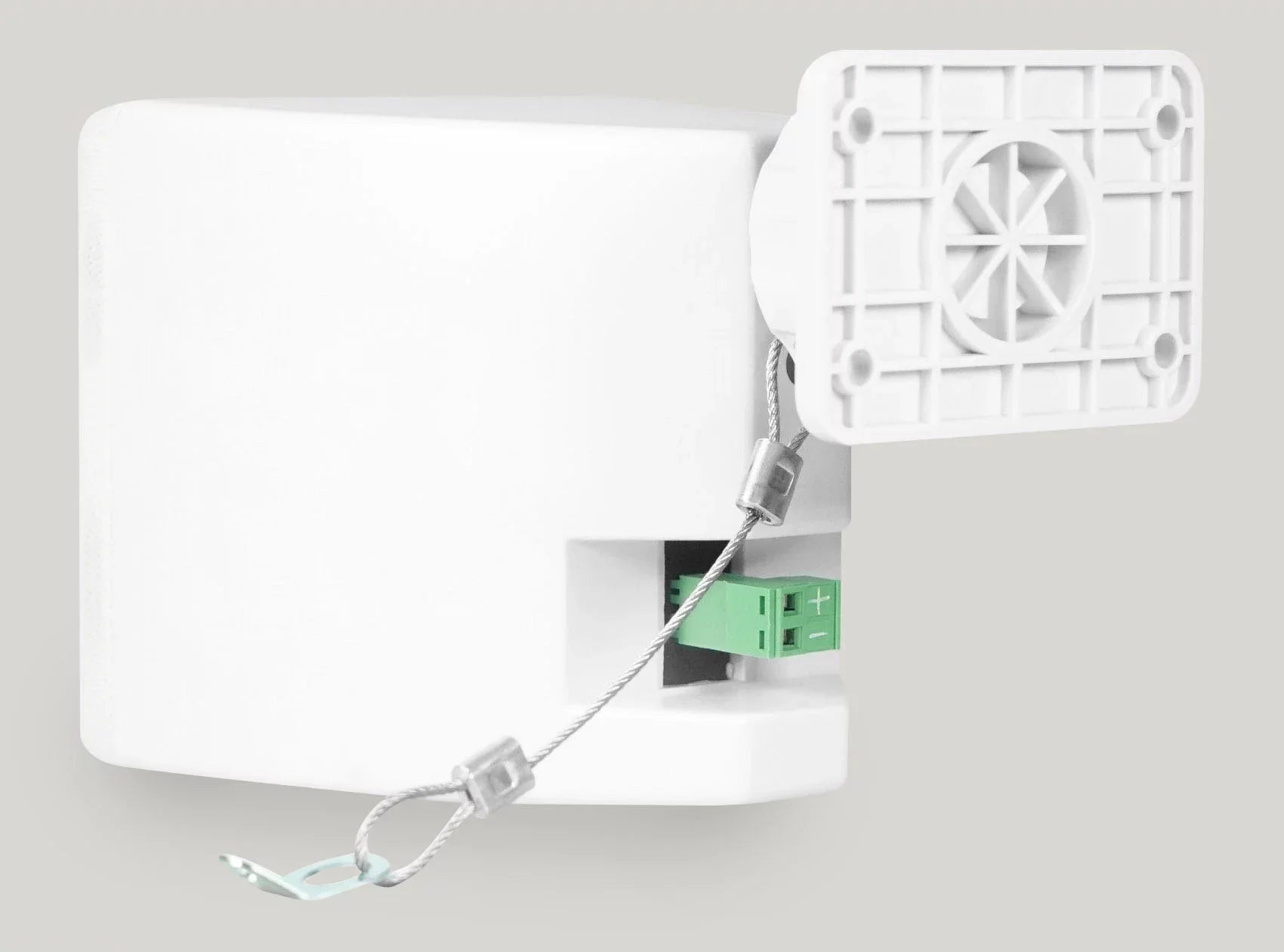 Kit Rockville Wall RPA40BT Speakers 4-Room White Audio Home Cube Receiver+(8)