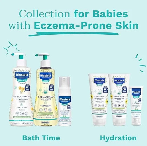 Balm (200 oz Mustela, Stelatopia, Sunflower, 6.76 Emollient fl with ml)