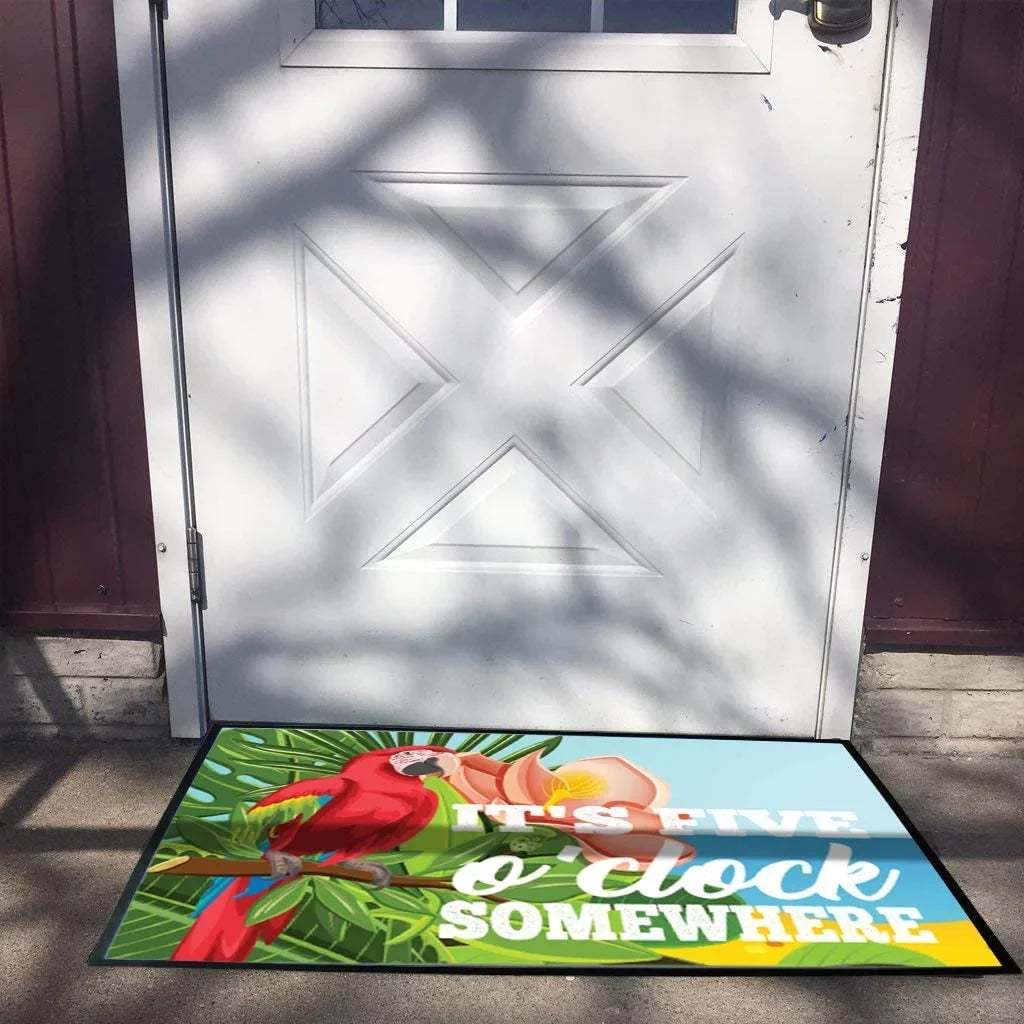 Doormat It's Doormat, Outdoor Five Beach/Lake Somewhere O'clock Summer