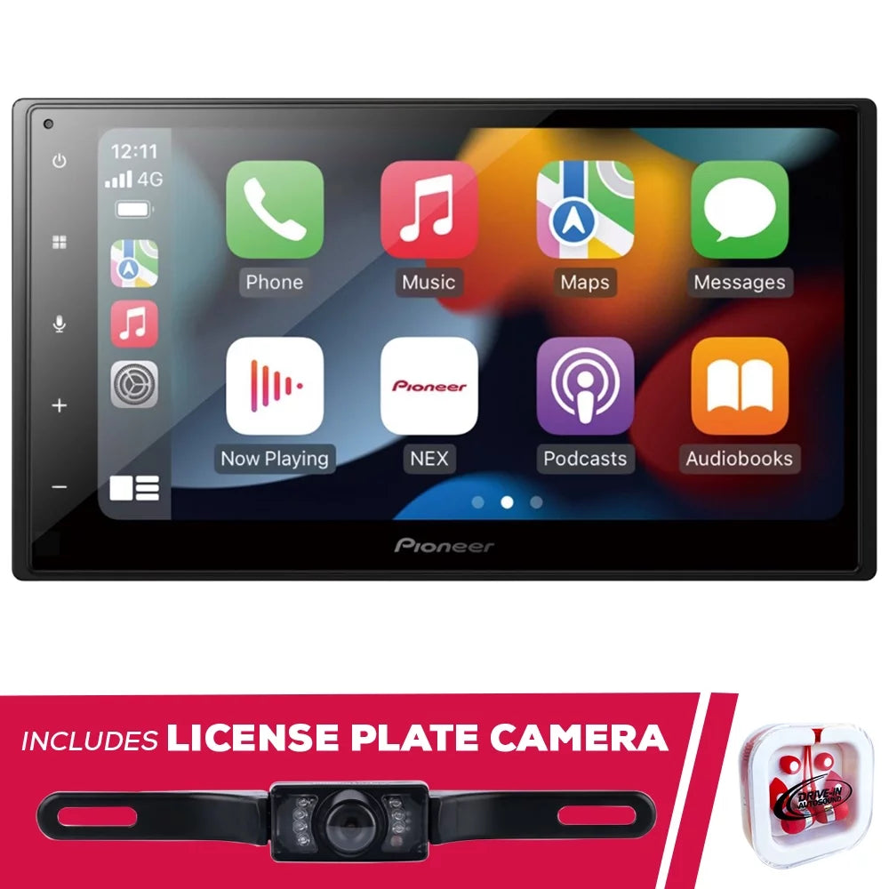 DMH-W2770NEX License 6.8" Plate Multimedia & Receiver & WiFi Pioneer New Camera