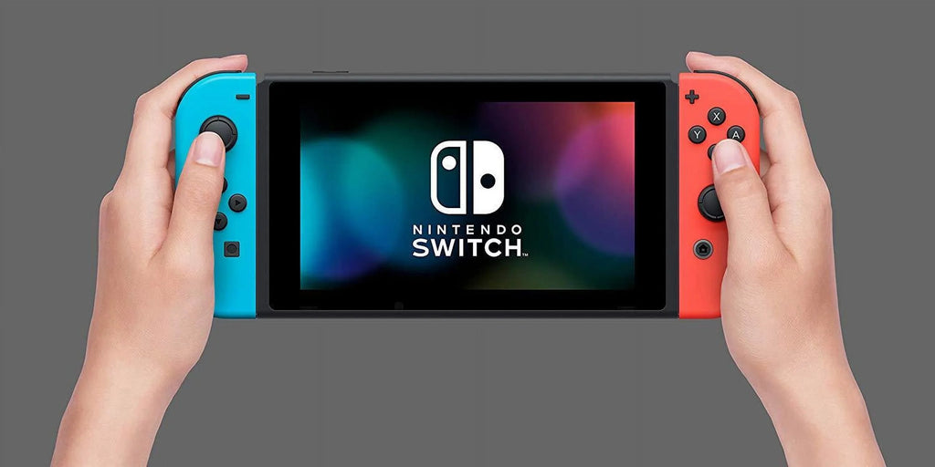 12 Case + Switch Blue&Red Neon Month Carrying Membership Joy-Con + Nintendo