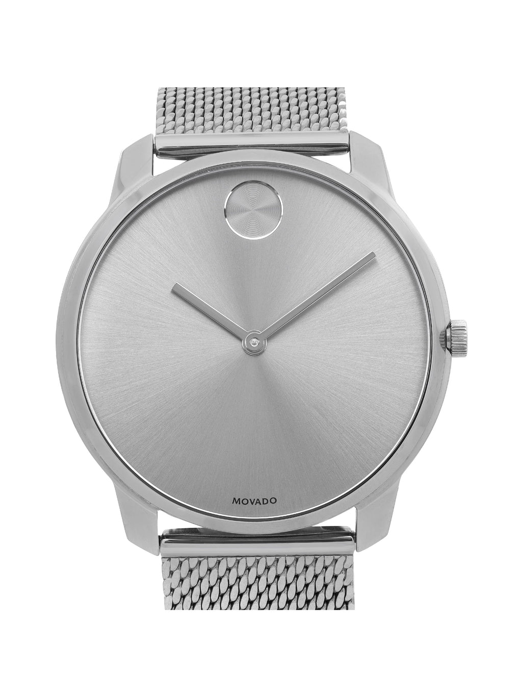 Watch Grey 40mm 3600599 Dial Ion-Plated Gray Movado Steel Mens Bold Stainless