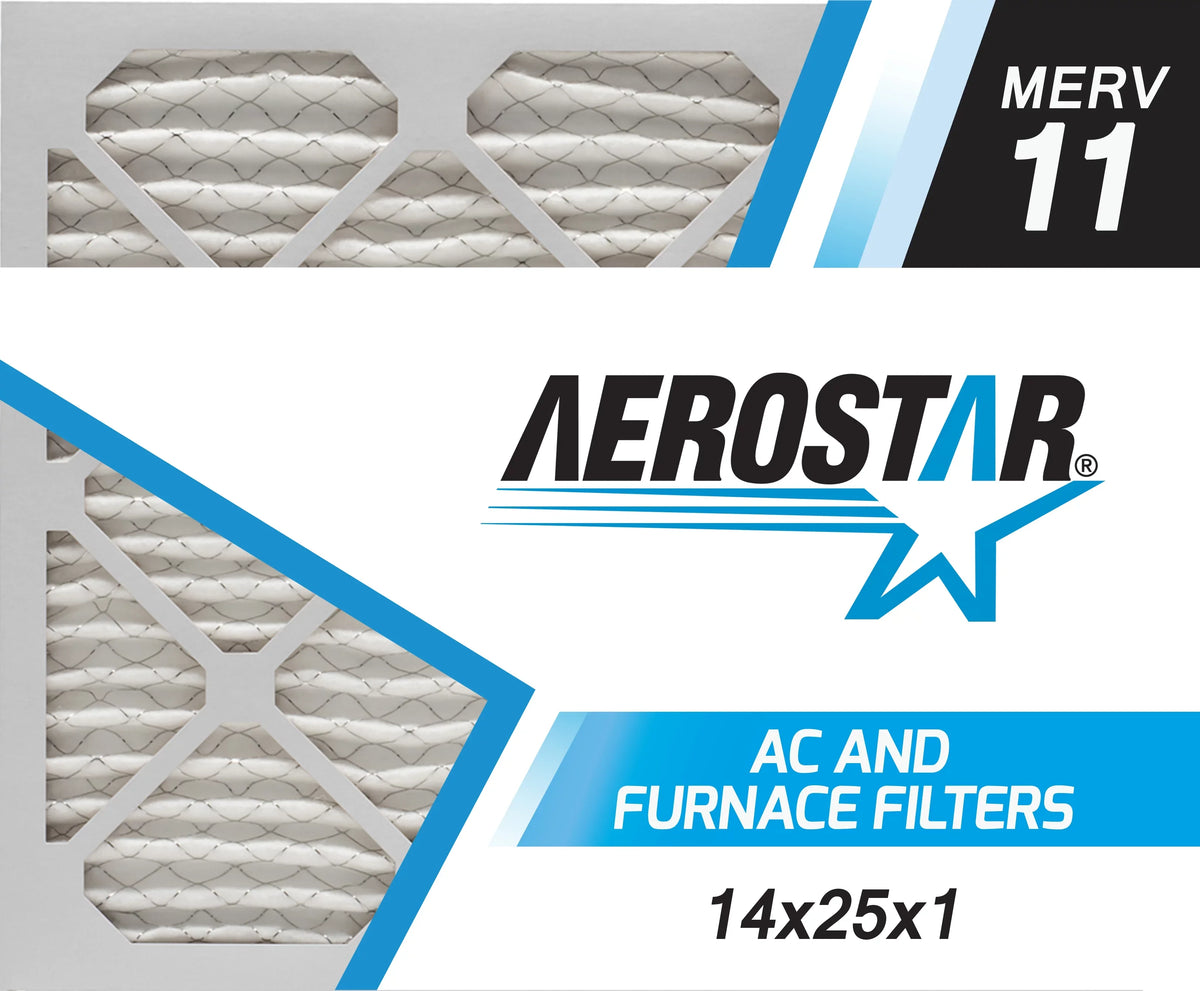 Aerostar 11, 14x25x1, 4 Air MERV Box Filter, 14x25x1 of
