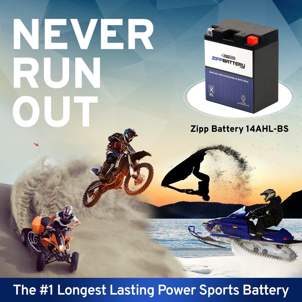 1000Cc For Gs1000 1980 Battery Battery Motorcycle Ytx14Ahl-Bs Suzuki Zipp