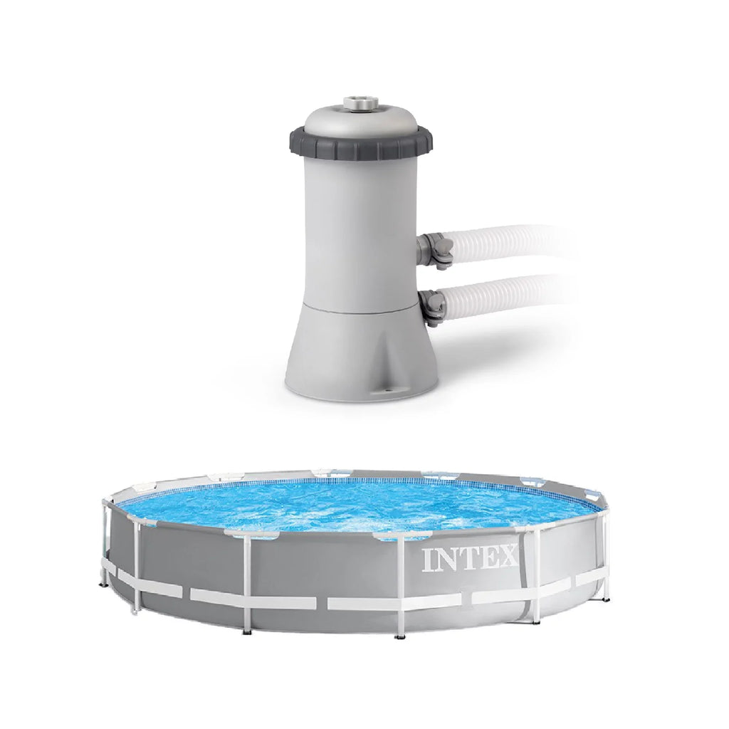 with Filter 530 Pool Foot 12 GPH Cartridge Pump Intex Intex Inches Pool 30 x