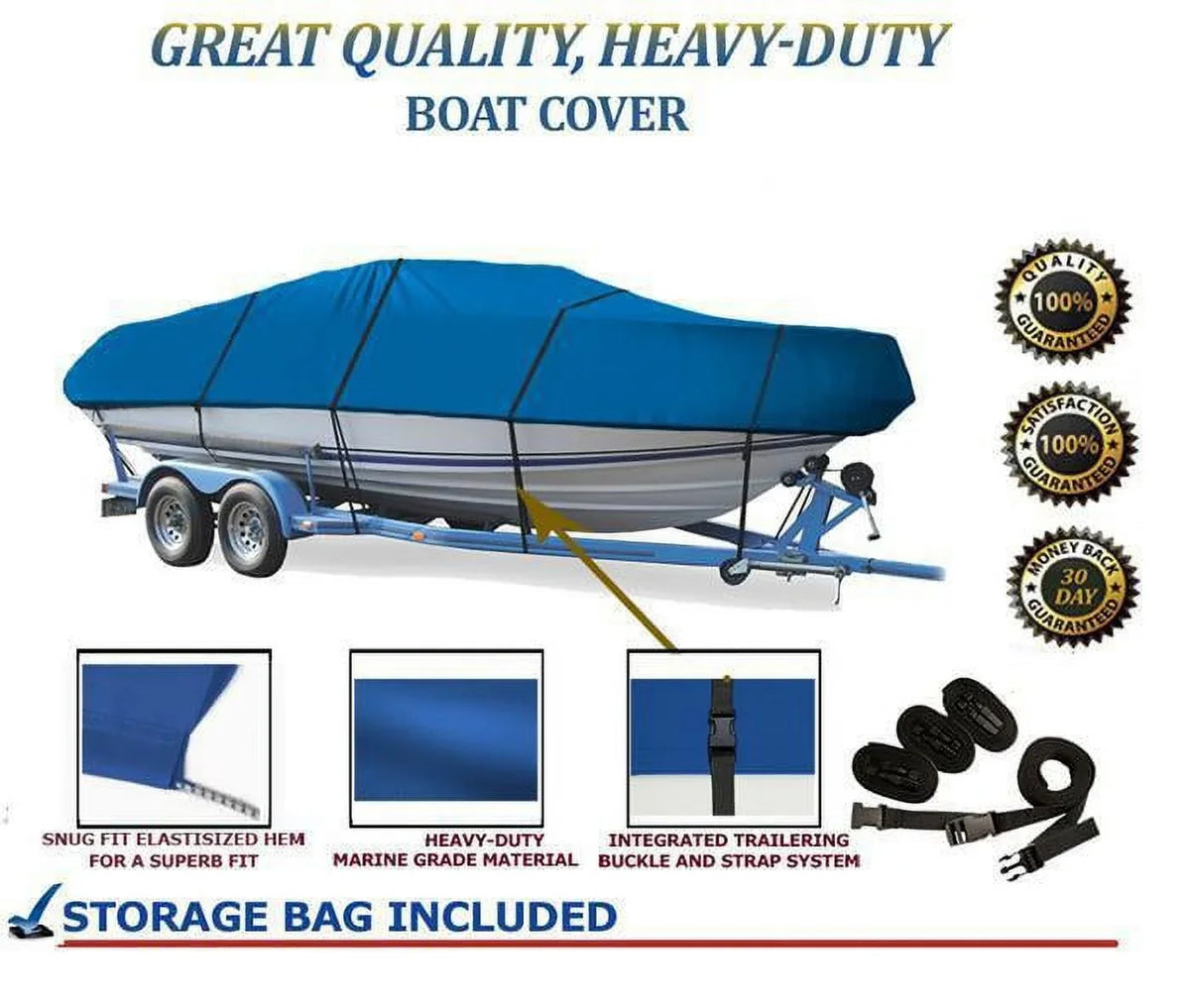 O/B DC BOAT Compatible 11 QUALITY 2010 Z-9 BLUE, NITRO COVER GREAT for