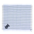 stripe New) silk Pre-Owned (Like blue Burberry 80173691 BURBERRY scarf light wool border