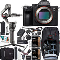 Stabilizer 3-Axis Digital Mirrorless Deco RS Body with a7 Full-Frame Alpha Backpack Bundle Camera a7III Software + DJI ILCE-7M3 III + 2 Sony Kit Gimbal Handheld Photo Filmmaker's