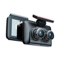 1080+720+480P Car Video Vision Safety Cam 4in Night Dash Car Recording Recorder Cameras Mirror 3 Inside Front Driving Recorder Rearview Camcorder Auto Camera and Car Rear
