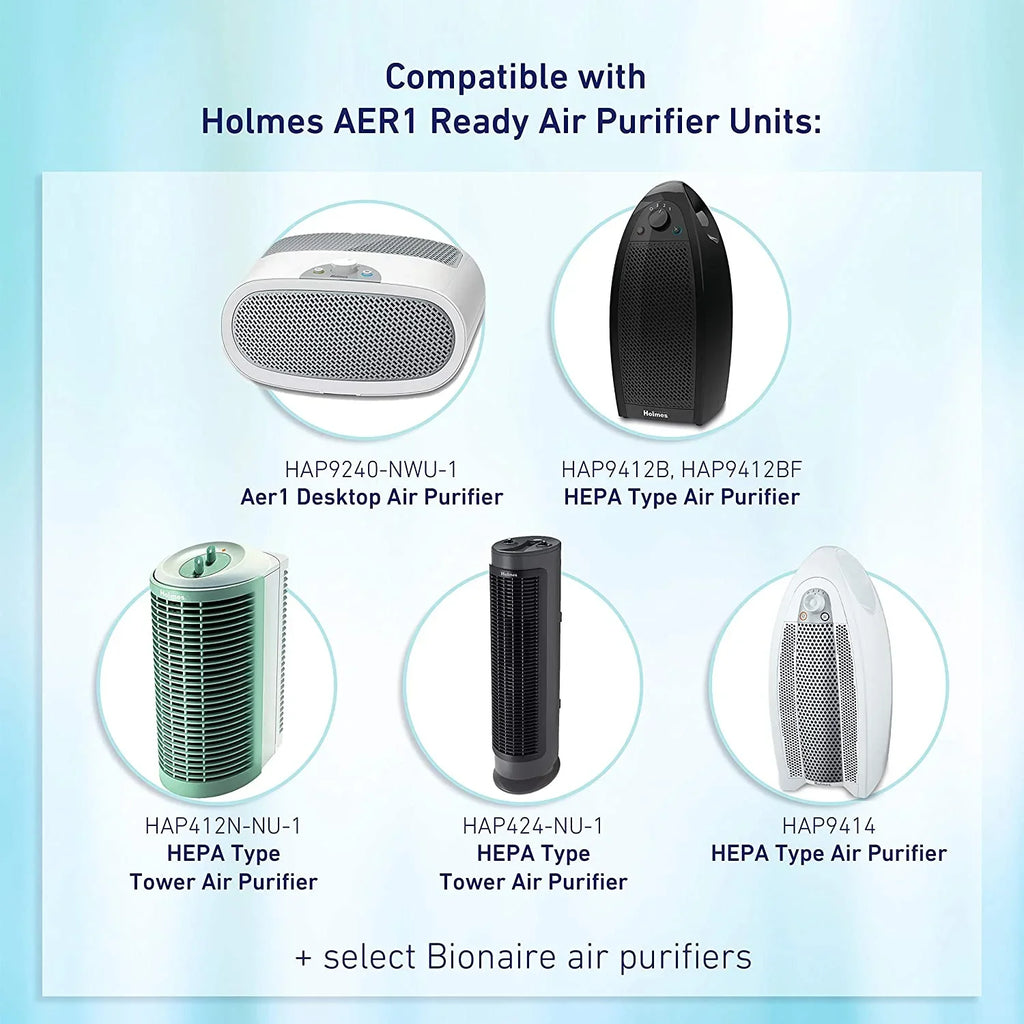 Allergen-Remover HEPA Bionaire® True aer1 Air Filter, 2-Pack