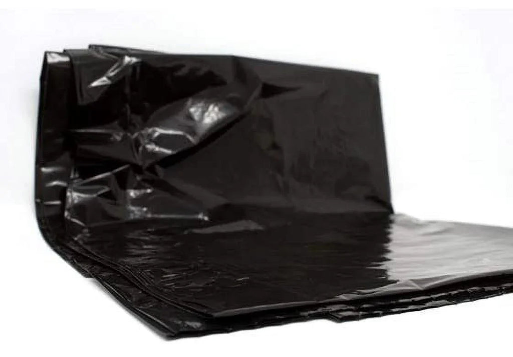 249/ROLL - , Black Plastic bags garment on 72"H super weight NAHANCO roll, a