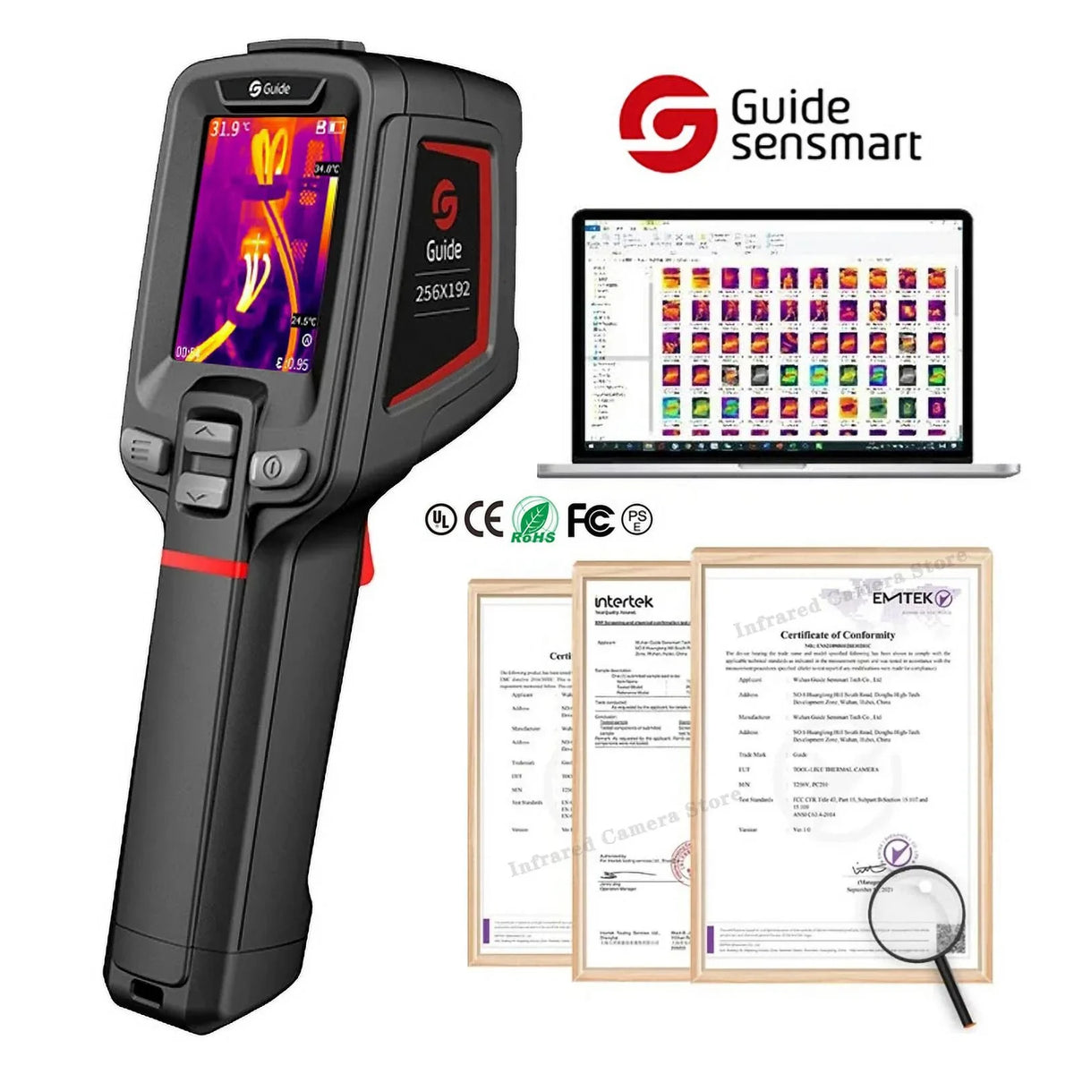 Camera Electrical Camera Circuit Thermal Inspection Car for Guide Repair Imager HVAC Infrared Thermal PCB Thermographic PC210
