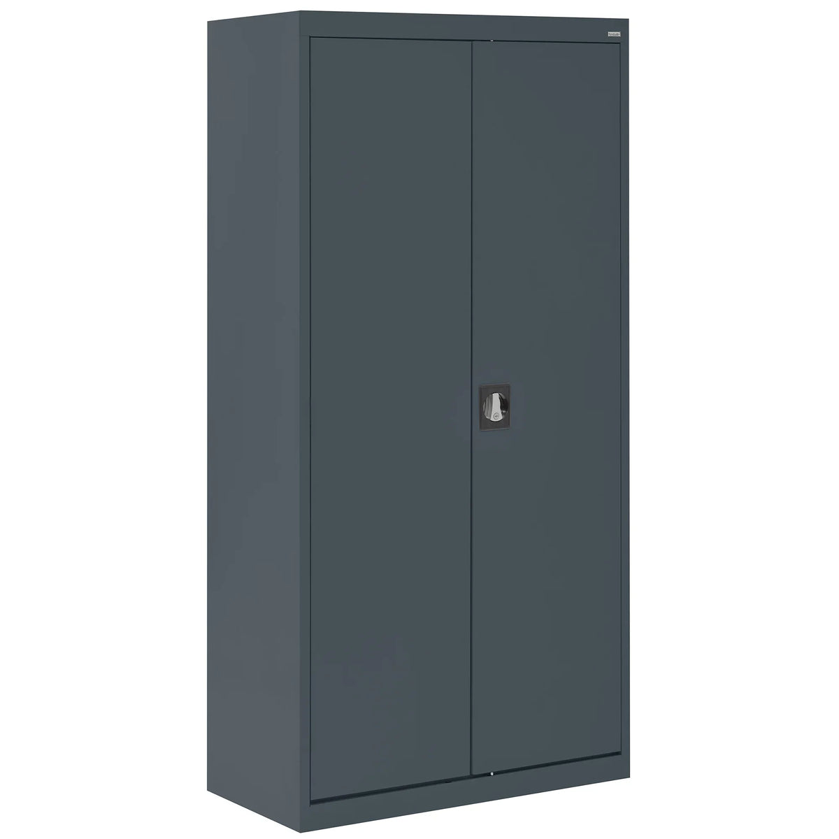 Adjustable Series 36"W 24"D Wardrobe x x Elite Shelf, Charcoal with Cabinet 72"H,