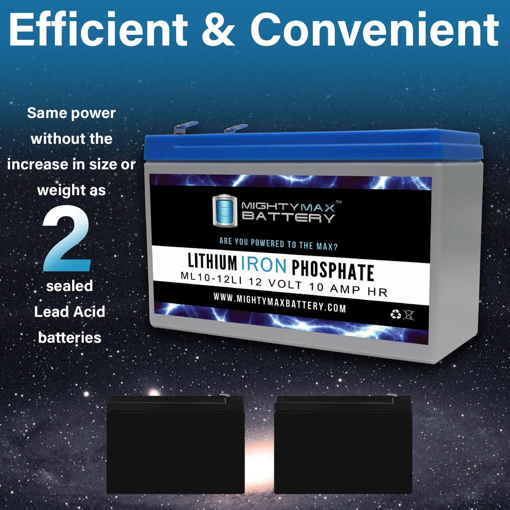 3 Lithium - Vexilar Fits Battery Compatible Vu 10AH Pack Marcum Aqua Replacement 12V with