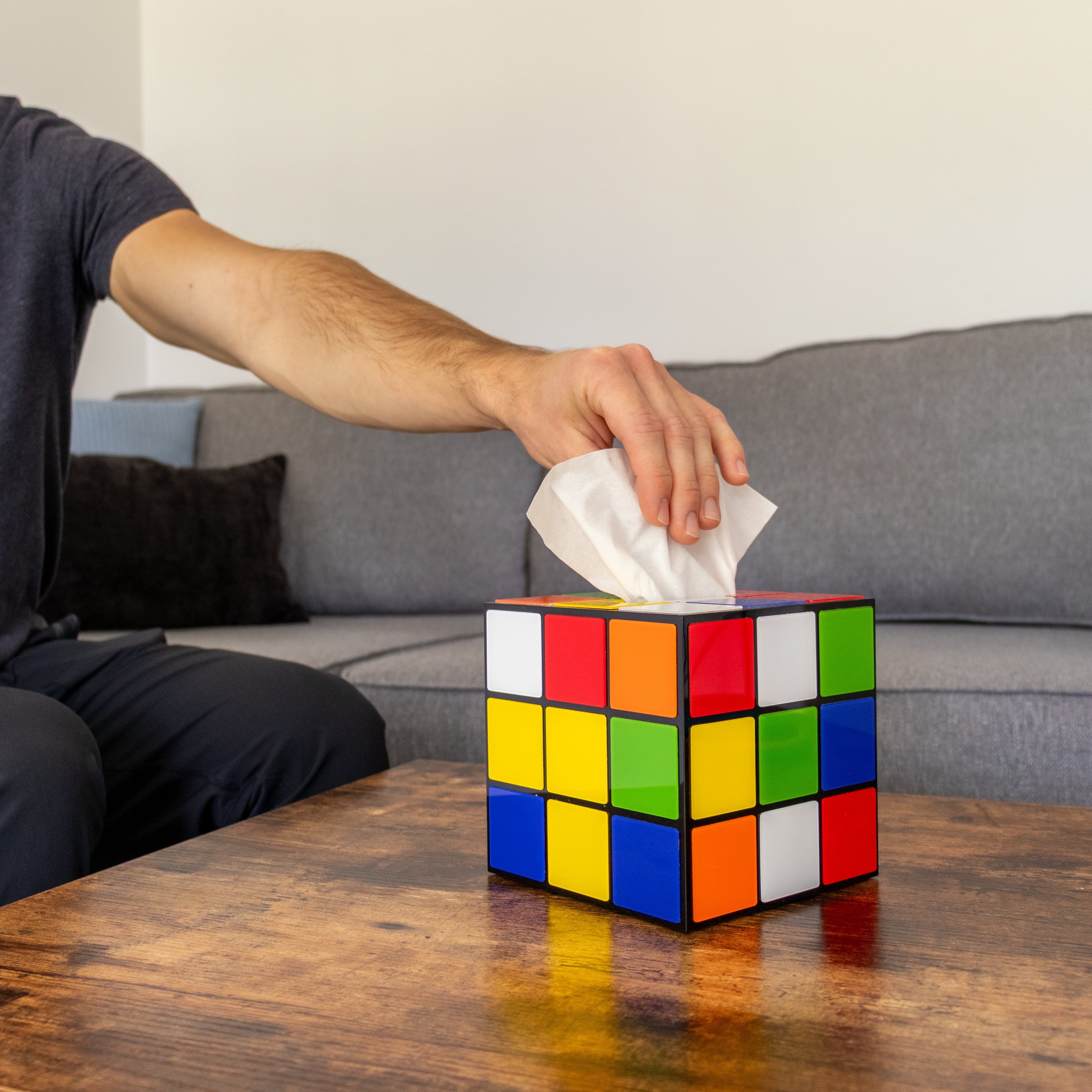 | Tissues to Props Cover Magic Lid Secure Easy Big Cube Bottom Magnetic Bang Keep Box | Tissue Use & Theory with Decor