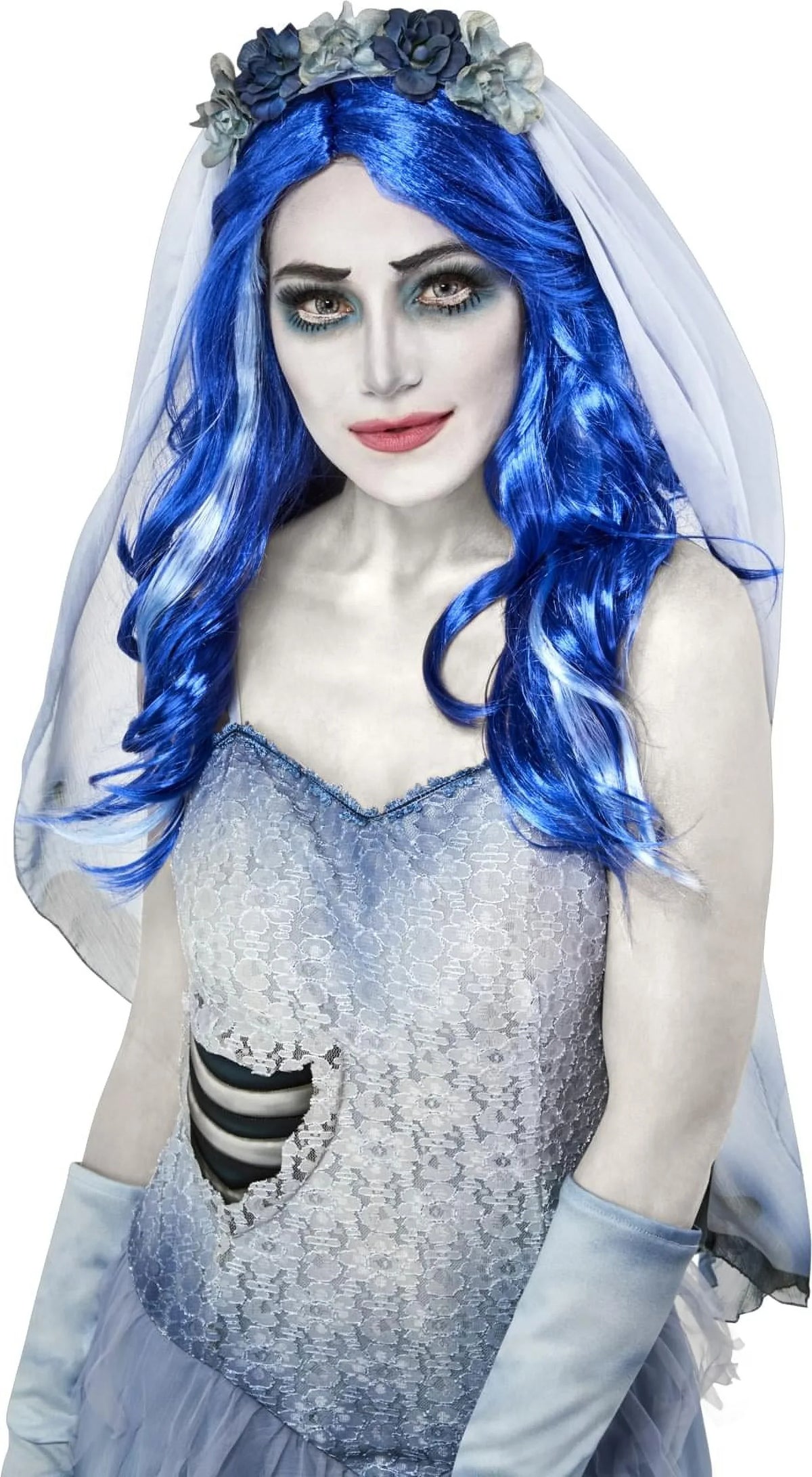 Tim Size Wig Bride One Costume | Corpse Burton's Adult